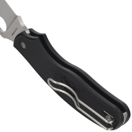Nóż składany Spyderco Metropolitan Lightweight Black FRN, Satin M390 by Sal Glesser (C213PBK)