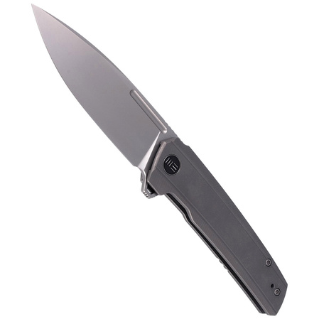 WE Knife Speedster Gray Titanium, Silver Bead Blasted CPM 20CV (WE21021B-1)