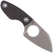 Kizer Nightjar Knife Gray Aluminium, Stonewashed AUS-10 by Vincent Rizzo (1114A2)