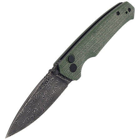 Nóż składany CIVIVI Altus Green G10, Black Damascus (C20076-DS1)