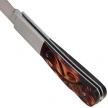 Nóż składany Third Decor Habitat N108 Amber Acrylic/Steel, Mirror-Polished 8Cr14MoV (TK-N108)