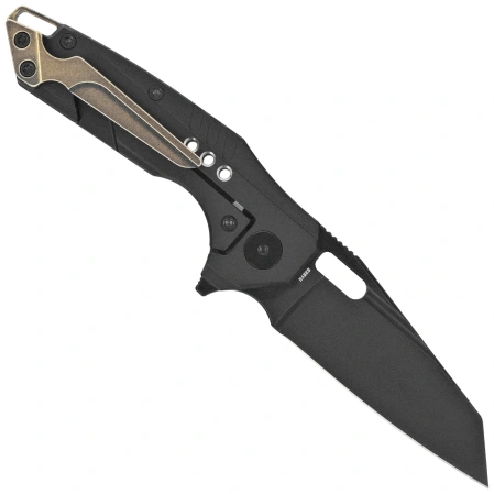 Bestech Nyxie 3 Knife Black Titanium, Black DLC CPM S35VN by Todd Knife and Tool (BT2308B)