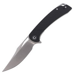 CIVIVI Knife Dogma Black G10, Satin Finish (C2005D)
