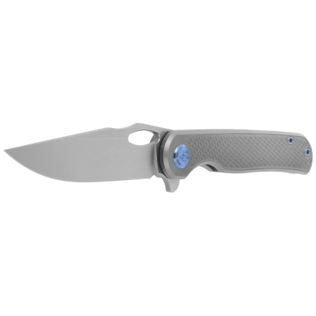 Nóż składany Kubey KB Knives Hydro Grey Titanium, Stonewashed M390 by Mark Perez (KB323A)