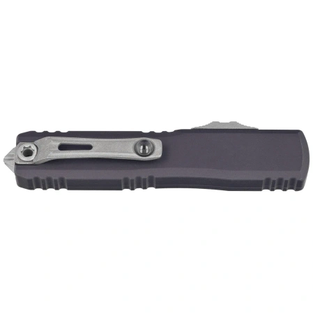 Microtech Ultratech Gen IV D/E OTF Knife Graphite Aluminum, Apocalyptic M390MK by Tony Marfione (11224-10APGP)