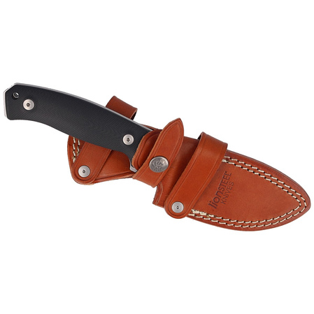 LionSteel Bushcraft G10 Black, Satin Blade M390 by Molletta (M2M GBK)