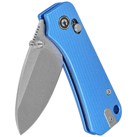 Civivi Baby Banter 2 Knife Blue Aluminum, Satin Nitro-V by Ben Petersen (C23074-1)