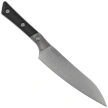 Microtech Utility Kitchen Knife Titanium Bolster/Black G10, Stonewashed MK390 (3400B-10BK)