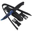 Nóż nurkowy Mac Coltellerie Aquatys 3 Black PP-TPE, PTFE Camo W 1.4116 (AQT12-3.N)