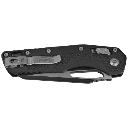 Nóż składany Microtech MSI S/E Black Tri-Grip Polymer, Black P/S M390MK by Tony Marfione (210T-2PMBK)