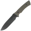 Spartan Blades Damysus Knife Green Canvas Micarta, Black 1095 Cro-Van by Curtis Iovito (SBSL003BKGR)