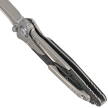 Microtech Socom Bravo Mini S/E Knife Titanium / Carbon Fiber, Blue HW, Bead Blasted M390 by Tony Marfione knife (260M-7CFTI)