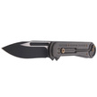 WE Knife Double Helix Gray Titanium, Black Stonewashed CPM S35VN (815E)