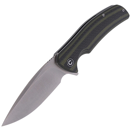 Nóż składany CIVIVI Incite Layered Green G10 / Carbon Fiber, Satin Finish (C908A)