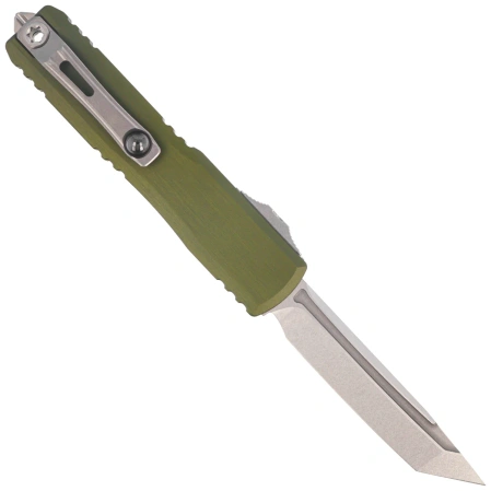 Microtech Ultratech Gen III ZBP T/E OTF Knife OD Green Aluminum, Stonewashed M390MK by Tony Marfione (1123-10OD)