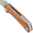 Reate PL-XT V2 Knife Olive Wood, Satin Nitro-V (PL-XT V2 OW SAT)