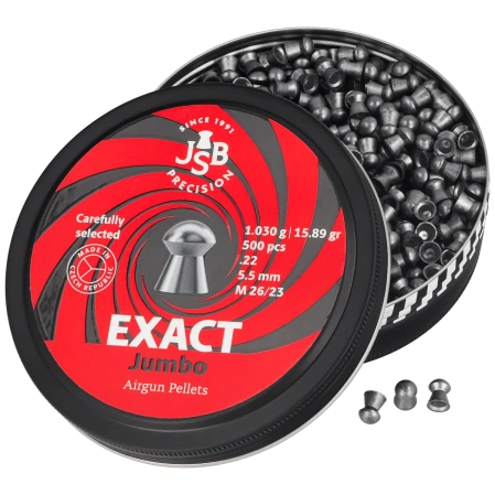 JSB Exact Jumbo 5.51 mm pellets, 500 pcs (546246-500)