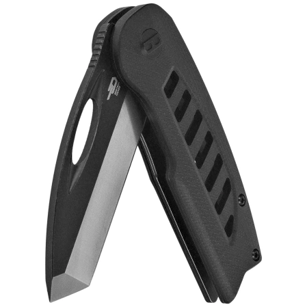 Nóż składany Bestech Explorer Black G10, Satin/Black D2 (BG37A)