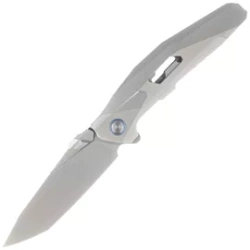 Nóż składany Rike Knife RK-Shadow-T-P Gray Titanium, Satin M390