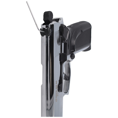 Airgun set 03: Voltran Ekol ES 66 Shiny 4.5 mm Pistol, 1500 BBs, 10 CO₂ cartridges, 100 targets