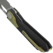 Remette RT-Peregrine Falcon Knife Brown/Gold Titanium, Hand Grinding Pearlescent M390 (RTT1-BX)