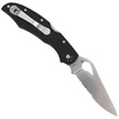 Spyderco Byrd Cara Cara 2 FRN Black, CombinationEdge (BY03PSBK2)