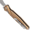Nóż składany Microtech Socom Delta Ram-Lok S/P-M Tan Aluminium, Apocalyptic M390MK  by Tony Marfione (159RL-10APTA)