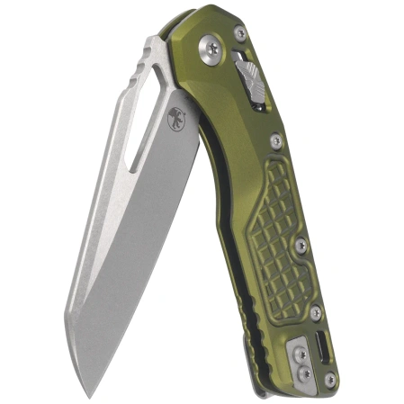 Nóż składany Microtech MSI Ram-Lok S/E Frag OD Green Aluminium, Stonewashed M390MK by Tony Marfione (210-10FROD)