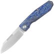 Remette Squirrel Knife Lightning Titanium, Manual Fine Grinding Satin M390 (RTDP-V)