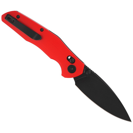 Nóż składany Bestechman Ronan Red G10, Black PVD Stonewashed 14C28N (BMK02J)