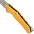 Nóż składany Kubey Flash KU158N, Yellow G10, Satin San Mai M2