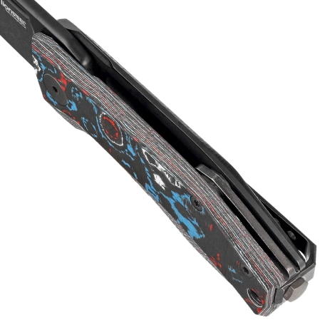 LionSteel Nano Knife Nebula Fat Carbon, Old Black MagnaCut (NA01 NB)