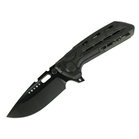 Reate TX228 LE No 046/200 Black DLC Titanium, Black DLC Titanium Clip, Black DLC M390 (TX228 TDLC.TDLC.DLC)