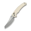 Civivi Sixgill Knife Ivory G10, Satin Nitro-V by Gavko Knives (C24050-2)