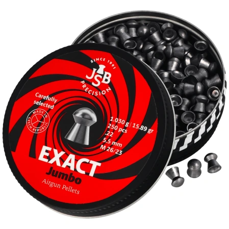 JSB Exact Jumbo 5.50 mm Pellets, 250 pcs (546245-250)