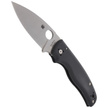 Spyderco Shaman Knife Black G10, Stonewashed CPM S30V by Sal Glesser (C229GP)