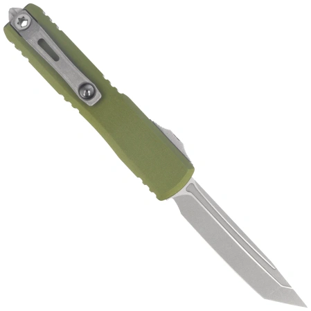 Nóż automatyczny OTF Microtech Ultratech Gen IV T/E OD Green Aluminium, Apocalyptic M390MK by Tony Marfione (11234-10APOD)