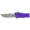 Microtech Combat Troodon Gen III S/E OTF Knife Purple Aluminum, Stonewashed M390MK by Tony Marfione (1143-10PU)