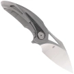 Nóż składany Bestech Nuke Dark Gray Titanium/Black Green G10, Satin M390 by Kombou (BT2107C)