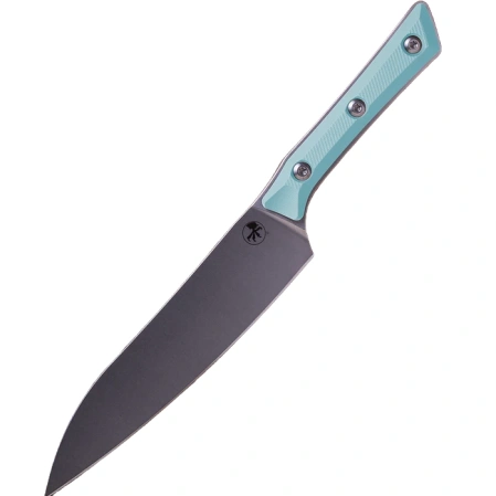 Nóż kuchenny Microtech Utility Caribbean Blue G10, Stonewashed M390MK (3400-10CA)