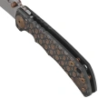Spartan Blades Harsey Folder ''Gilded Skulls'' Titanium, Stonewashed MagnaCut