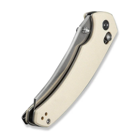 Nóż składany Civivi Sixgill Ivory G10, Satin Nitro-V by Gavko Knives (C24050-2)