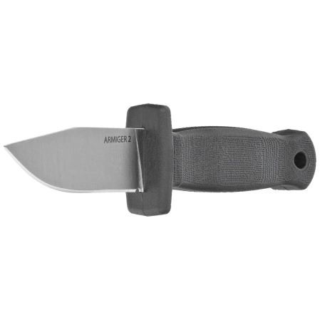 Nóż Demko Armiger 2 Clip Point Black TPR, Satin 4034SS by Andrew Demko (ARM2-4034SS-CP)
