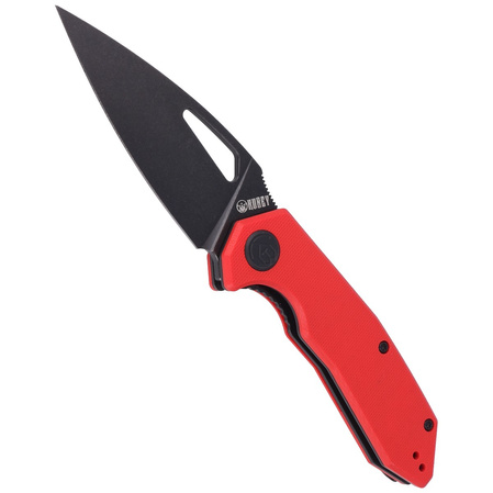 Nóż składany Kubey Coeus Red G10, Dark Stonewashed D2 (KU122H)