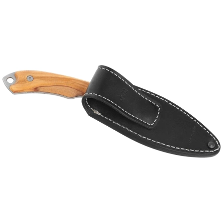 MKM Pocket Tango 1 Knife Olive Wood, Satin MagnaCut by David C Andersen (MK PT1-O)