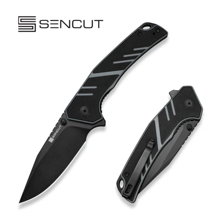 Nóż składany Sencut Quirk Black-Gray G10, Black D2 (S25099-2)