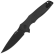 Spartan Blades Poros Knife Black G10/Carbon Fiber, Black TiN CPM 154CM by Curtis Iovito (SFBL11CF)