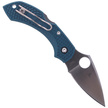 Spyderco Dragonfly 2 Lightweight Knife Blue FRN, Satin K390 by Sal Glesser (C28FP2K390)