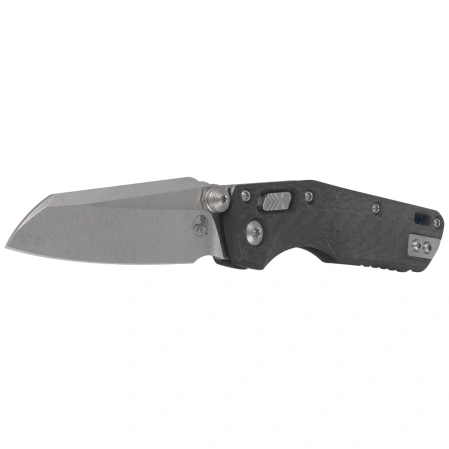 Nóż składany Microtech MSI Ram-Lok Mini S/E Marfione Select Slab Side Carbon Fiber, Stonewashed M390MK by Tony Marfione (210M-10MS9)