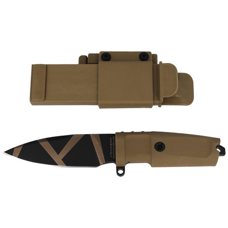 Extrema Ratio Shrapnel Knife OG Desert Forprene, Desert Warfare N690 (04.1000.0160/DW)